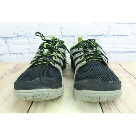 Merrell Bare Access Lace Up Running Sneaker Shoes 9.5 Vibram Sole Gray Black - Picture 4 of 9